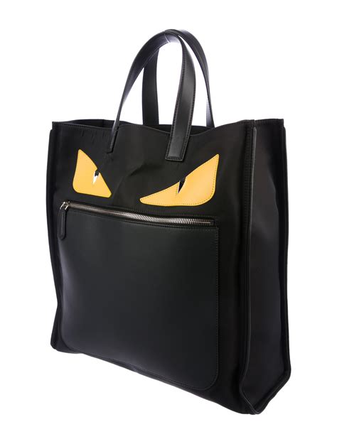 fendi mens tote bags|fendi tote bag monster price.